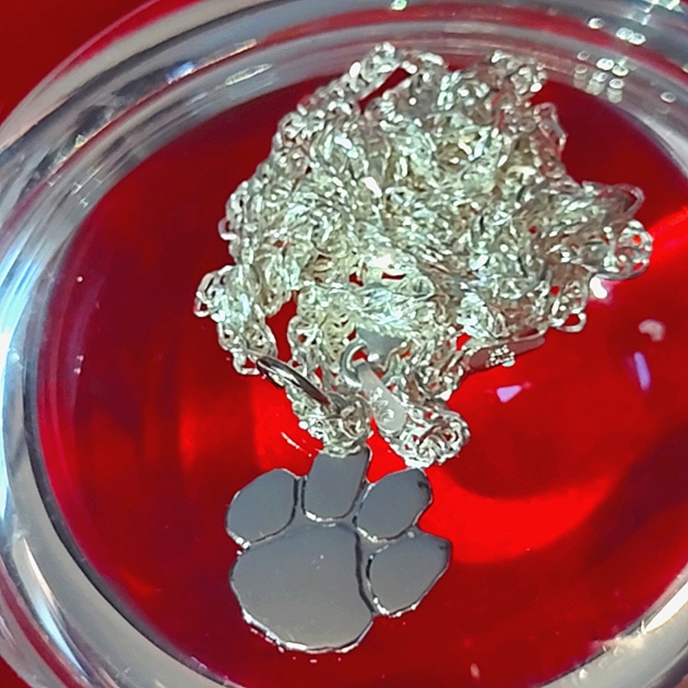 🐾.925 Paws to Your Heart Love Man's Best Friend Sterling Silver🐾 - Picture 9 of 9